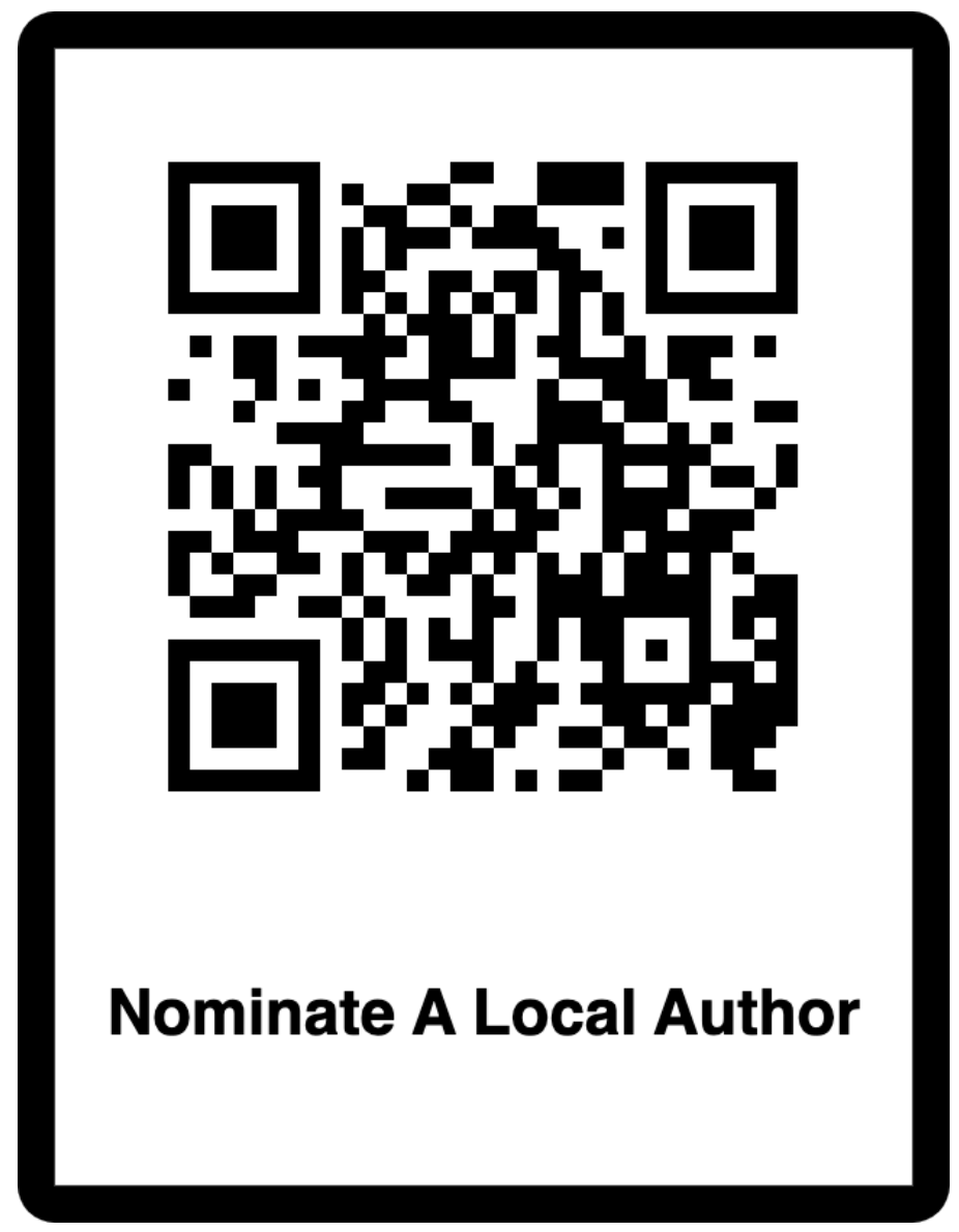 Nominate a Local Author QR code